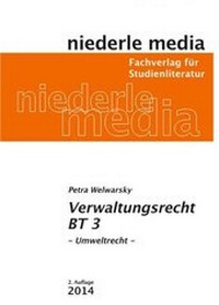 Abbildung von: Verwaltungsrecht BT 3 - Umweltrecht - niederle media