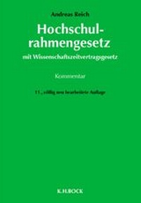 Abbildung von: Hochschulrahmengesetz - Kommentar - Bock, K H