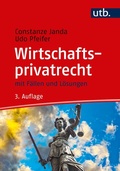 Cover: Wirtschaftsprivatrecht - UTB