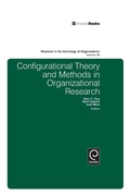 Cover: Configurational Theory and Methods in Organizational Research - Emerald Group Publishing Limited