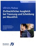 Cover: Zivilrechtlicher Ausgleich bei Trennung und Scheidung per Mausklick - Deubner