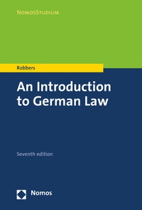 Enlarge image Cover: An Introduction to German Law - Nomos