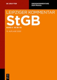 Bild vergrößern Bild: Strafgesetzbuch. Leipziger Kommentar - De Gruyter