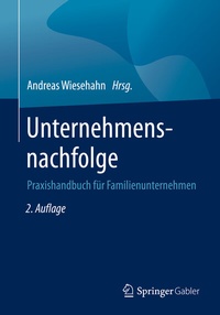 Abbildung von: Unternehmensnachfolge - Springer Gabler