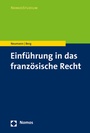 Cover: Einführung in das französische Recht - Nomos