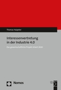 Cover: Interessenvertretung in der Industrie 4.0 - Nomos