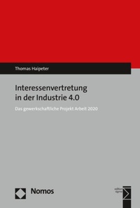 Enlarge image Cover: Interessenvertretung in der Industrie 4.0 - Nomos