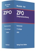 Abbildung von: Zivilprozessordnung: ZPO - Vahlen