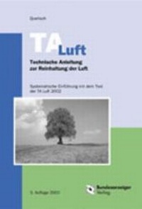 Abbildung von: TA Luft - Technische Anleitung zur Reinhaltung der Luft - Reguvis Fachmedien