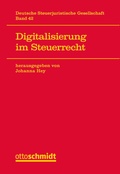 Cover: Digitalisierung im Steuerrecht - Otto Schmidt Verlag