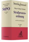 Cover: Strafprozessordnung: StPO - C.H.BECK