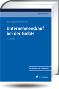 Cover: Unternehmenskauf bei der GmbH - C.F. M&uuml;ller