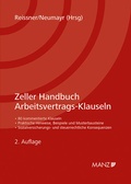 Cover: Zeller Handbuch Arbeitsvertrags-Klauseln - Manz