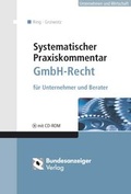 Cover: Systematischer Praxiskommentar GmbH-Recht - Reguvis Fachmedien