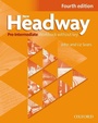 Cover: New Headway: Pre-Intermediate. Workbook without Key - Oxford University ELT