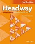 Cover: New Headway: Pre-Intermediate. Workbook without Key - Oxford University ELT
