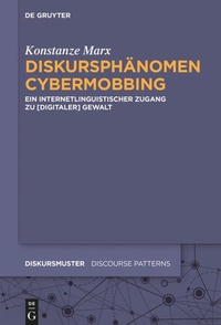 Enlarge image Cover: Diskursphänomen Cybermobbing - De Gruyter