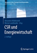 Cover: CSR und Energiewirtschaft - Springer Gabler