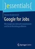 Cover: Google for Jobs - Springer Gabler