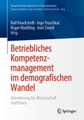Cover: Betriebliches Kompetenzmanagement im demografischen Wandel - Springer