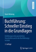 Cover: Buchf&uuml;hrung: Schneller Einstieg in die Grundlagen - Springer Gabler