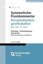 Cover: Systematischer Praxiskommentar Personengesellschaftsrecht - Reguvis Fachmedien