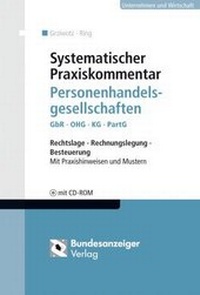 Abbildung von: Systematischer Praxiskommentar Personengesellschaftsrecht - Reguvis Fachmedien