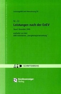Abbildung von: Leistungsbild und Honorierung für - Leistungen nach der Energieeinsparverordnung - Reguvis Fachmedien