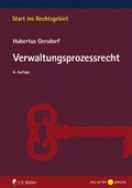 Cover: Verwaltungsprozessrecht - C.F. M&uuml;ller