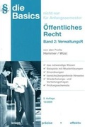 Cover: Basics &Ouml;ffentliches Recht - Hemmer-W&uuml;st