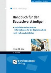 Enlarge image Cover: Handbuch für den Bausachverständigen - Reguvis Fachmedien