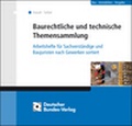 Cover: Baurechtliche und -technische Themensammlung - Reguvis Fachmedien