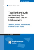 Cover: Tabellenhandbuch zur Ermittlung des Verkehrswerts und des Beleihungswerts - Reguvis Fachmedien