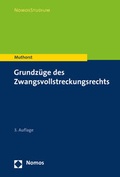 Abbildung von: Grundzüge des Zwangsvollstreckungsrechts - Nomos