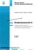 Abbildung von: Zivilprozessrecht II - Hemmer-Wüst