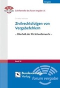 Cover: Zivilrechtsfolgen von Vergabefehlern - Reguvis Fachmedien