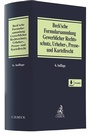 Cover: Beck'sche Formularsammlung Gewerblicher Rechtsschutz, Urheber-, Presse und Kartellrecht - C.H.BECK