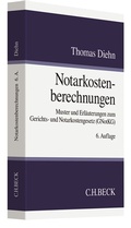 Bild: Notarkostenberechnungen - C.H.BECK