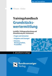 Abbildung von: Trainingshandbuch Grundstückswertermittlung - Reguvis Fachmedien