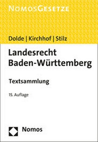 Bild vergrößern Bild: Landesrecht Baden-Württemberg - Nomos
