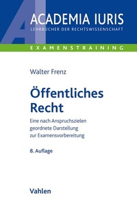 Bild vergrößern Bild: Öffentliches Recht - Vahlen