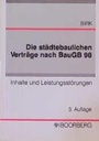 Cover: Die städtebaulichen Verträge nach BauGB - Boorberg