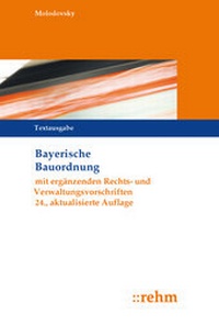 Abbildung von: Bayerische Bauordnung - Rehm