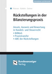 Bild vergrößern Bild: Rückstellungen in der Bilanzierungspraxis - Reguvis Fachmedien