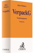 Cover: Verpackungsgesetz: VerpackG - C.H.BECK