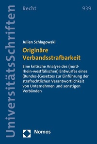 Abbildung von: Originäre Verbandsstrafbarkeit - Nomos