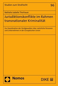 Abbildung von: Jurisdiktionskonflikte im Rahmen transnationaler Kriminalität - Nomos