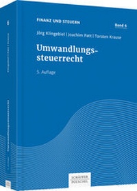 Abbildung von: Umwandlungssteuerrecht - Schäffer-Poeschel
