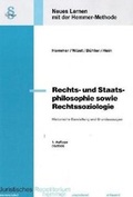 Cover: Rechts- und Staatsphilosophie sowie Rechtssoziologie - Hemmer-W&uuml;st
