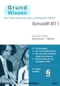 Cover: Grundwissen Schuldrecht BT I - Hemmer-W&uuml;st